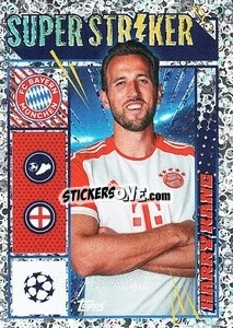 Sticker Harry Kane (Super Striker) - UEFA Champions League 2023-2024
 n. 157 - Topps