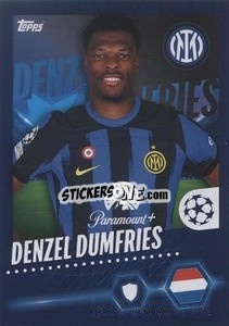 Sticker Denzel Dumfries - UEFA Champions League 2023-2024
 - Topps