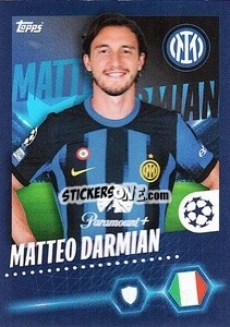Sticker Matteo Darmian - UEFA Champions League 2023-2024
 - Topps