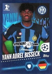 Sticker Yann Aurel Bisseck - UEFA Champions League 2023-2024
 - Topps