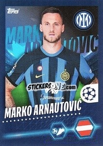 Sticker Marko Arnautović - UEFA Champions League 2023-2024
 n. 175 - Topps