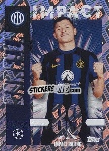 Sticker Nicolò Barella (Impact) - UEFA Champions League 2023-2024
 n. 179 - Topps