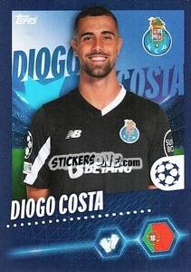 Sticker Diogo Costa - UEFA Champions League 2023-2024
 n. 181 - Topps
