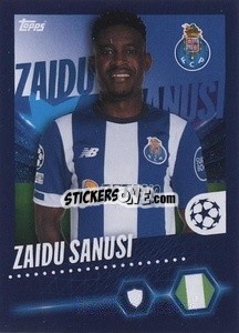 Sticker Zaidu Sanusi - UEFA Champions League 2023-2024
 - Topps