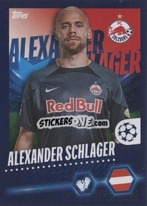Figurina Alexander Schlager - UEFA Champions League 2023-2024
 - Topps