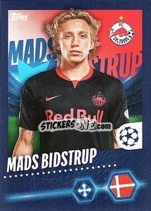 Cromo Mads Bidstrup - UEFA Champions League 2023-2024
 - Topps