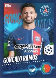 Sticker Gonçalo Ramos - UEFA Champions League 2023-2024
 - Topps
