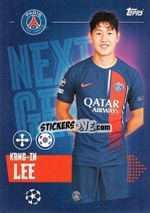 Cromo Kang-in Lee (Next Gen) - UEFA Champions League 2023-2024
 - Topps