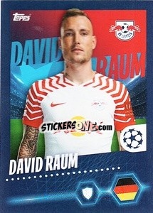 Figurina David Raum - UEFA Champions League 2023-2024
 - Topps