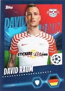 Sticker David Raum - UEFA Champions League 2023-2024
 n. 375 - Topps