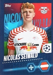 Sticker Nicolas Seiwald - UEFA Champions League 2023-2024
 - Topps