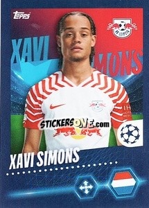 Figurina Xavi Simons - UEFA Champions League 2023-2024
 - Topps