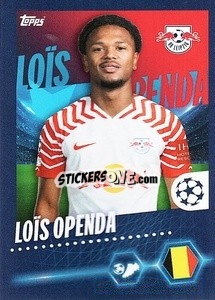 Sticker Loïs Openda - UEFA Champions League 2023-2024
 - Topps
