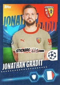 Sticker Jonathan Gradit - UEFA Champions League 2023-2024
 - Topps