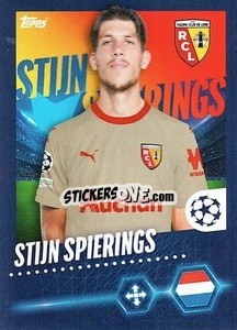 Cromo Stijn Spierings - UEFA Champions League 2023-2024
 - Topps