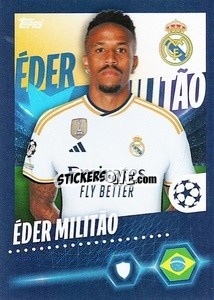 Sticker Éder Militão - UEFA Champions League 2023-2024
 n. 412 - Topps