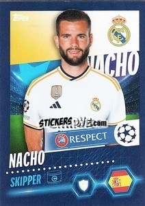 Sticker Nacho - UEFA Champions League 2023-2024
 n. 414 - Topps