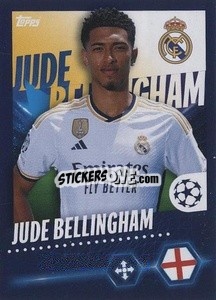 Sticker Jude Bellingham - UEFA Champions League 2023-2024
 n. 415 - Topps