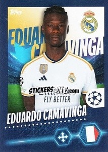 Sticker Eduardo Camavinga - UEFA Champions League 2023-2024
 - Topps