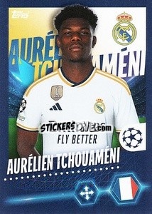 Sticker Aurélien Tchouaméni - UEFA Champions League 2023-2024
 n. 419 - Topps