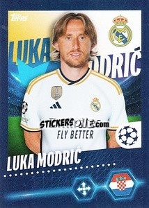Sticker Luka Modrić - UEFA Champions League 2023-2024
 n. 420 - Topps
