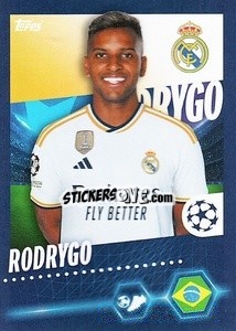 Sticker Rodrygo - UEFA Champions League 2023-2024
 - Topps
