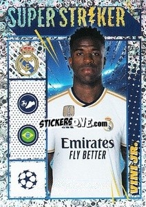 Sticker Vinícius Júnior (Supet Striker) - UEFA Champions League 2023-2024
 n. 424 - Topps
