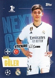 Sticker Arda Güler (Next Gen) - UEFA Champions League 2023-2024
 - Topps