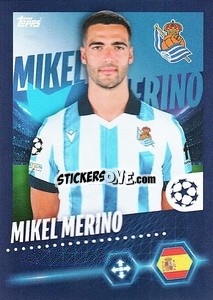 Sticker Mikel Merino - UEFA Champions League 2023-2024
 - Topps