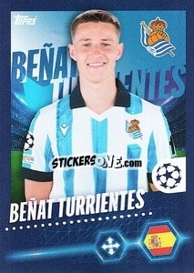 Sticker Beñat Turrientes - UEFA Champions League 2023-2024
 - Topps