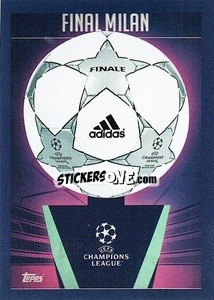 Sticker Final Milan 2001