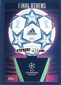 Sticker Final Athens 2007 - UEFA Champions League 2023-2024
 n. 642 - Topps