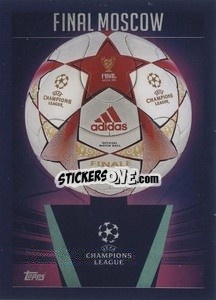 Sticker Final Moscow 2008 - UEFA Champions League 2023-2024
 - Topps
