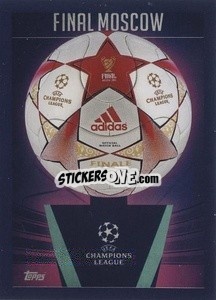 Figurina Final Moscow 2008 - UEFA Champions League 2023-2024
 - Topps