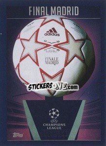 Sticker Final Madrid 2010
