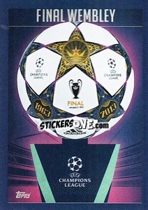 Sticker Final London 2013 - UEFA Champions League 2023-2024
 - Topps