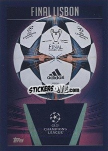 Sticker Final Lisbon 2014