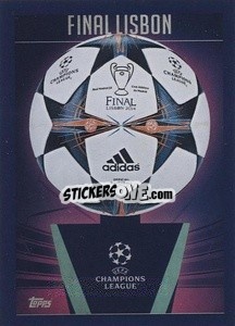 Sticker Final Lisbon 2014 - UEFA Champions League 2023-2024
 n. 649 - Topps