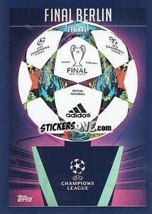 Sticker Final Berlin 2015 - UEFA Champions League 2023-2024
 n. 650 - Topps