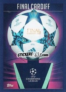 Sticker Final Cardiff 2017 - UEFA Champions League 2023-2024
 n. 652 - Topps
