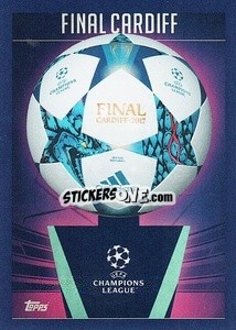 Cromo Final Cardiff 2017 - UEFA Champions League 2023-2024
 - Topps