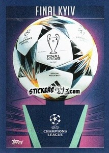 Sticker Final Kyiv 2018 - UEFA Champions League 2023-2024
 - Topps