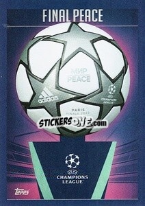 Sticker Final Paris 2022 - UEFA Champions League 2023-2024
 - Topps