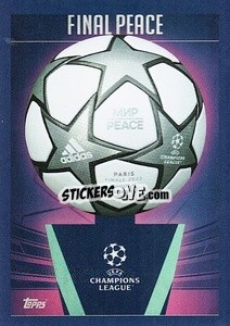 Sticker Final Paris 2022 - UEFA Champions League 2023-2024
 n. 657 - Topps