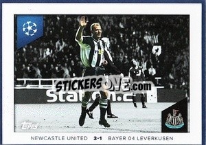 Sticker Alan Shearer (Newcastle 3-1 Bayer 04 Leverkusen 2002/03) - UEFA Champions League 2023-2024
 n. 663 - Topps