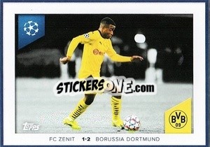 Sticker Youssoufa Moukoko (Fc Zenit 1-2 Borussia Dortmund 2020/21) - UEFA Champions League 2023-2024
 n. 669 - Topps