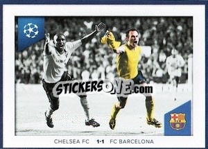Sticker Andrés Iniesta (Chelsea Fc 1-1 Fc Barcelona 2008/09) - UEFA Champions League 2023-2024
 n. 670 - Topps