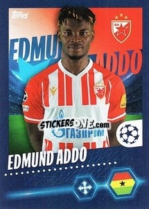 Sticker Edmund Addo - UEFA Champions League 2023-2024
 - Topps