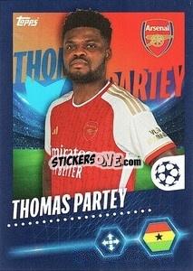 Sticker Thomas Partey - UEFA Champions League 2023-2024
 n. 56 - Topps