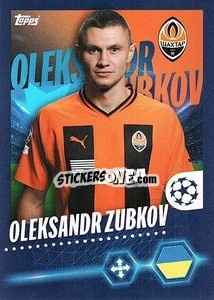 Sticker Oleksandr Zubkov - UEFA Champions League 2023-2024
 - Topps